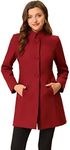 Allegra K Women's Winter Overcoat S