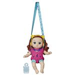 Baby Alive Littles, Carry ‘n Go Squad, Little Zoe, Red Curly Hair Doll, Doll Carrier, Accessories, Toy for Kids Ages 3 Years and Up (Amazon Exclusive)