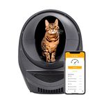 Litter-Robot 3 by Whisker (Grey) Automatic Self-Cleaning Cat Litter Box, WiFi Enabled, Works with Any Clumping Litter, Never Scoop Again, Complimentary 2-Year WhiskerCare Warranty