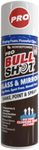 Horsepower Bull Shot Glass & Mirror Cleaner, As Seen On TV, No-Drip Foaming Glass Cleaner for Mirrors, Windows & TV Screens, Made in USA