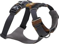 RUFFWEAR Front Range Harness, Extra Small Dog Harness, Reflective Y Harness, Adjustable Comfortable Padded Dog Walking, No Pull Dog Harnesses, 2 Lead Attachments & V Ring, Size XS, Moonlight Mountains