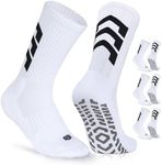 Closemate Mens Grip Socks Anti-Slip