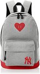 Major League Baseball MBBK165 Daybag, MLB 165, GRAY x RED