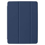 DuraSafe Cases for iPad 2nd 2011 3rd 4th Gen 2012-9.7 Inch [iPad 4 iPad 3 iPad 2 Old Model ] A1458 A1416 A1395 MC705HN/A MD328HN/A MD333HN/A Ultra Slim Smart Auto Sleep/Wake PC Cover - Navy Blue