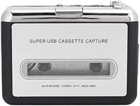 VBESTLIFE Cassette Player, Walkman Audio Music Player with USB cable, Standalone Cassette Converter Usb Cassette To mp3 Converter,