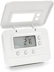 Adept-Honeywell Wireless Programmable Thermostat Replacement for CM927 CM921 CM727 CM721 CMS927B1049 with Relay Box Central Heating Programmer - White