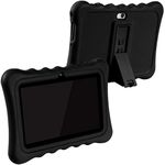 Tablet Case for 10 inch, Anti-Slip Soft Silicone Back Cover Case, Protective Thick Silicone, Shock Proof, Adjustable Back Clip, Light Weight