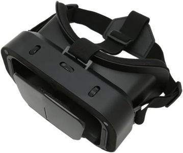 Drumstone (𝟱 𝗬𝗲𝗮𝗿𝘀 Warranty) Virtual Reality Headset 3D Glasses | Immersive Goggles for TV, Movies & Gaming | Universal Fit for All Smartphones - 360° Experience