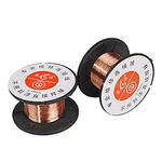 Atozshop11@ Hookup Wire 0.1 mm Copper Soldering Solder PPA Enamelled Reel -3 Piece