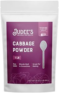 Judee’s Cabbage Powder 1 lb - 100% Non-GMO, Gluten-Free, and Nut-Free - Rich in Nutrients - Great for Baking and Seasoning - Blends Well in Smoothies and Shakes