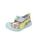 Puma Unisex-Baby Aquacat Inf Turquoise Surf-Lime Sheen-Active Red-Blue Skies Sandal - 3 UK (37215817)