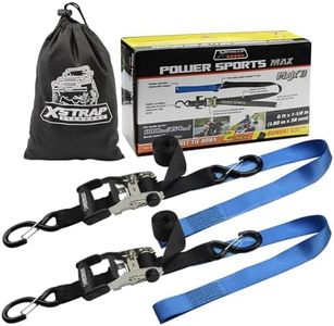 XSTRAP Ratchet Tie Down with Soft Loop - 2 Pk (1.5" x 6')