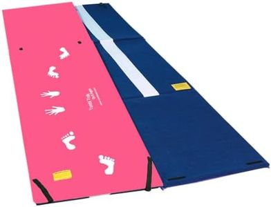 Tumbl Trak Handstand Homework Gymnastics Mat for Kids Home Training, Pink