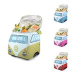 Board Masters Volkswagen Large Soft Sided Cooler Bag - Collapsible Insulated Picnic Lunch Bag with Adjustable Strap (30 Liter) - VW Bus Accessories