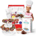 Cake Pop Kit by Baketivity | No Cake Pop Mold or Maker Needed | Cake Pop Stand and Baking Kit | Arts and Crafts for Kids Baking Sets | Kosher