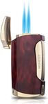 Torch Lighter Cigars Double Jet Fla