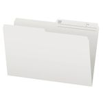 Pendaflex File Folders, 1/2 Cut Tab, Legal Size, Ivory/White, Durable Paper Stock, Box of 100, Ideal for Office/Home/School Organization, Made in Canada, Reversible File Organizers