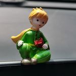 Prince Collectibles Figurines Statue for Car Dashboard Decoration Accessories Interior, Little Miniature Ornaments Decorations for Auto Dash Board Windows Rearview Mirrors Home Office Desk Decor