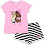 Barbie Toddler Girls T-Shirt and Fr