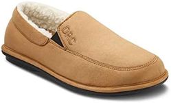 Dr.Comfort Men's Relax Slipper Camel Nubuck 12