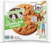 Lenny & Larry's The Complete Cookie, Apple Pie, 16g Plant Protein, Vegan, Non-GMO, 4 Ounce Cookie (Pack of 12)