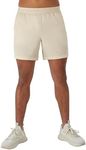 Champion Men's Shorts, All Purpose, Water Resistant Sports Shorts, Swim Shorts for Men, 6, Tan/Arctic Cold Beige Arch Champion, X-Large