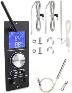 Urnqowuy Smart WiFi PID Pellet Grill Controller Kit Fit for Camp Chef Gen 2 Pellet Grill and Smoker PG24-82 Models, Fit for Pursuit 20 SG24 XT24 Woodwind Classic 24, with APP Controlled Board