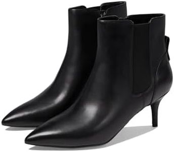 Cole Haan womens The Go-to Park Ankle Boot 45 Mm, Black Leather, 7