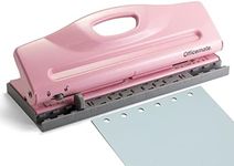 Officemate Adjustable 6-Hole Punch 