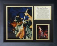 Legends Never Die Carlos Santana Framed Photo Collage, 11 x 14-Inch