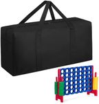 QYILUARE Large Waterproof Carrying Bag Compatible with Giant 4 in a Row Connect Game,Easy Storage & Transportation for Connect 4 Jumbo Yard Outdoor Game with Durable Handle(Game Not Included)