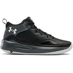 Under Armour Unisex UA Lockdown 5 Basketball Shoe, Black, 7.5 UK