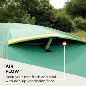 Coleman Kobuk Valley 3 Plus BlackOut Bedroom Tent – 3-Person Waterproof Dome