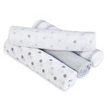 aden by aden + anais swaddles 4 pack, dove