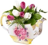 Talking Tables Truly Scrumptious Floral Vintager Teapot Vase Decoration for a Tea Party, Multicolor