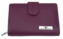 URBAN FOREST Tina Lilac Womens Leather Wallet