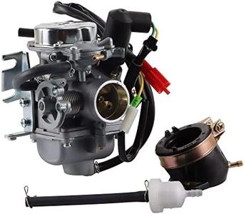 GOOFIT carburateur Carburant Filtre Carburant collecteur d'admission Remplacement pour 250cc Helix CN250 CF250 GT250 Elite CH125 CH150 Carter Brother Baja Roketa tournée Scooter Moped Go Kart