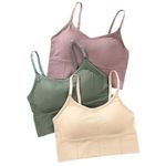 HIRRNIK Women Cotton Padded Bra Combo Bra Pack Of 3 Pis (Free Size Fit Up To (30-36), Multicolor)