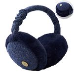 MargGona Warm Earmuffs-Winter Ear Muffs for Men & Women, Adjustable Size Children's Plush Earmuff Ear Cover Foldable