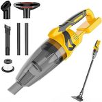 Nubrom 200W Cordless Handheld Vacuum for DEWALT 20V Max Battery, Portable Vacuum for Pet Hair Wood Floor Carpet Sofa Car Cleaning(Battery Not Included)