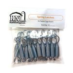 10 Pack of Spring Latches for Rabbit Cages Doors