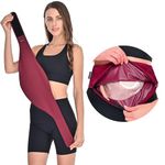 WansMed Colostomy Bag Covers for Men and Women, Stealth Belt for Sports and Daily Life, Colostomy Supplies, Red, Medium