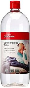 Sunbeam SR0400 Demineralised Water 1 Piece, Clear/Red