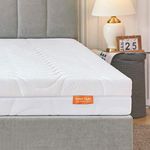 Sweetnight Mattress 90x200 Memory Foam Mattress-Medium Firm Cold Foam Mattress,height 18cm, Supportive and Breathable (90x200x18cm)