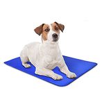 Arf Pets Dog Self Cooling Mat Pad for Kennels, Crates and Beds, Non-Toxic, Durable Solid Cooling Gel Material. No Refrigeration or Electricity Needed, Small 15.5 x 19.5