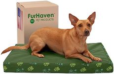 Furhaven Pet Dog Bed | Deluxe Memor