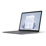 Microsoft Surface Laptop 5 Super-Thin 13.5 Inch Touchscreen Laptop - Silver - Intel EVO 12th Gen Core i5, 8GB RAM, 512GB SSD, Windows 11 Home, UK plug, 2022 Model