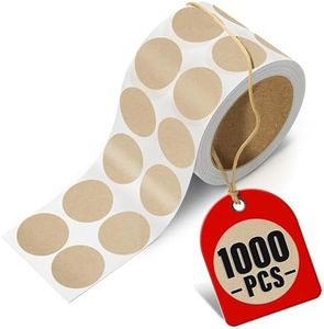 1000Pcs Cardboard Targets for Shooting -1" IDPA Targets Cardboard Target Pasters Practice Dots Mini Targets for Pistol Shooting Range Targets - Airsoft Target Stickers Archery Target Paster