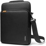 tomtoc 360 Protective Laptop Shoulder Bag Designed for 15-inch MacBook Air M3/A3114 M2/A2941 2024-2023, 15'' Surface Laptop AI PC/6, Water-Resistant Well-Organized Accessory Sleeve Case with Handle