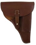 Epic Militaria Replica WW2 German Walther PPK 7.65 Holster - Leather (Brown)